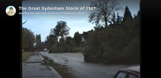 The Great Sydenham Storm of 1987